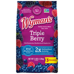Wyman's Triple Berry cereal with frozen berries.