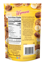Wyman's Fruit & Peanut Butter Poppers - Banana, Peanut Butter & Chocolate Chip Package Back