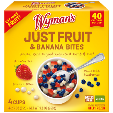 Wyman's Just Fruit & Banana Bites