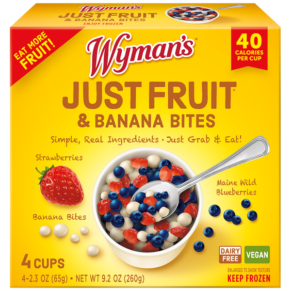 Just Fruit - Wild Blueberries, Strawberries, & Banana Bites