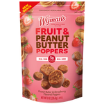 Wyman's Fruit & Peanut Butter Poppers - Peanut Butter & Strawberry Flavored Package Front