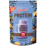 Wyman's Protein Blend - Wild Blueberry Crumble Package Front