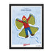 Shop Wyman's In Season, Every Season Poster custom design framed poster.
