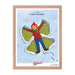 A framed In Season, Every Season Poster with a custom design of a boy in the snow from Shop Wyman's.