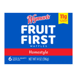 Fruit First Homestyle Waffles by Wyman's of Maine