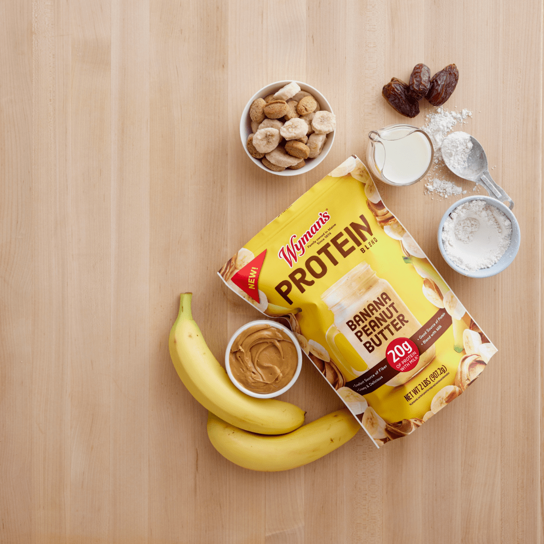 Wymans Frozen Protein Blend - Banana Peanut Butter