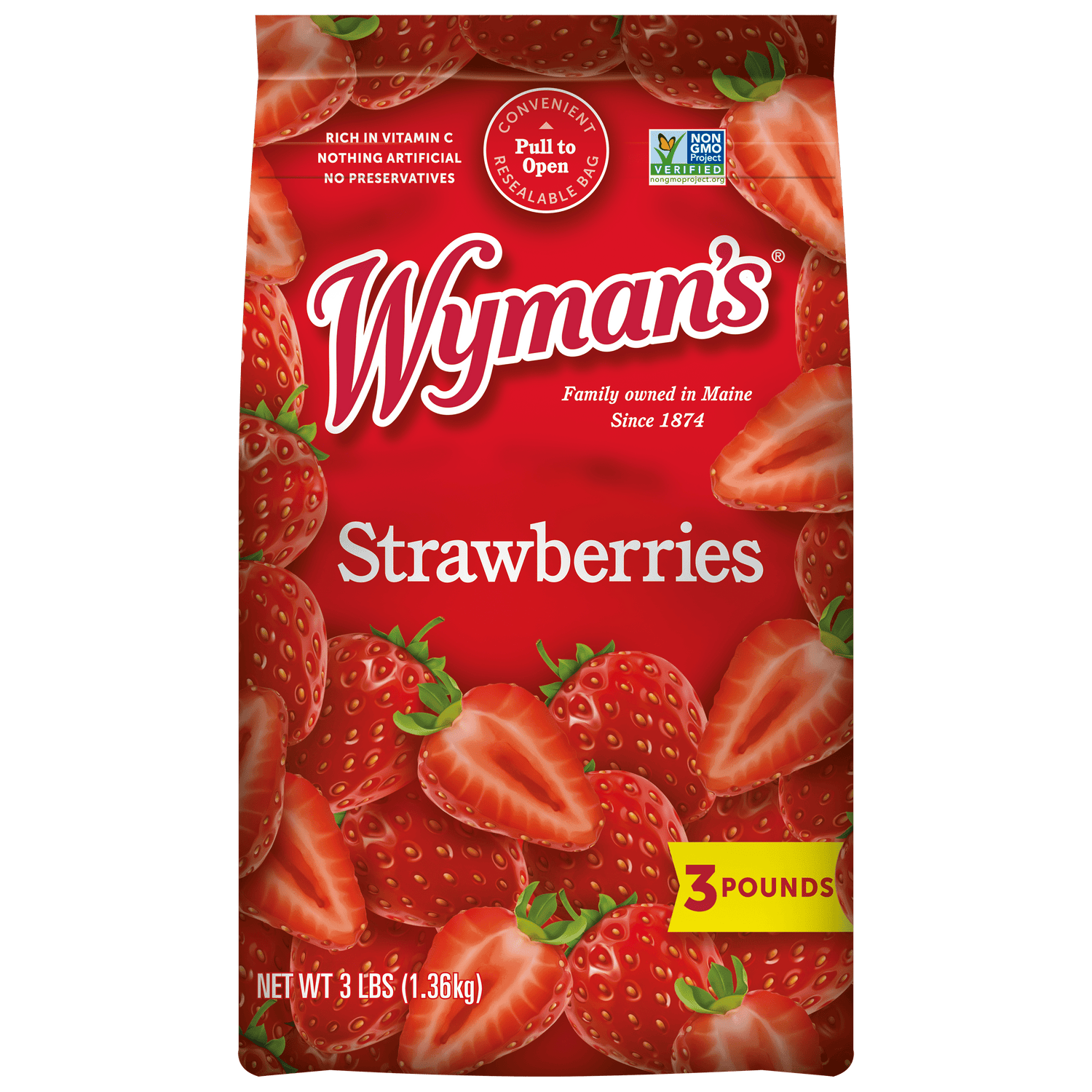 Wymans Frozen Strawberries