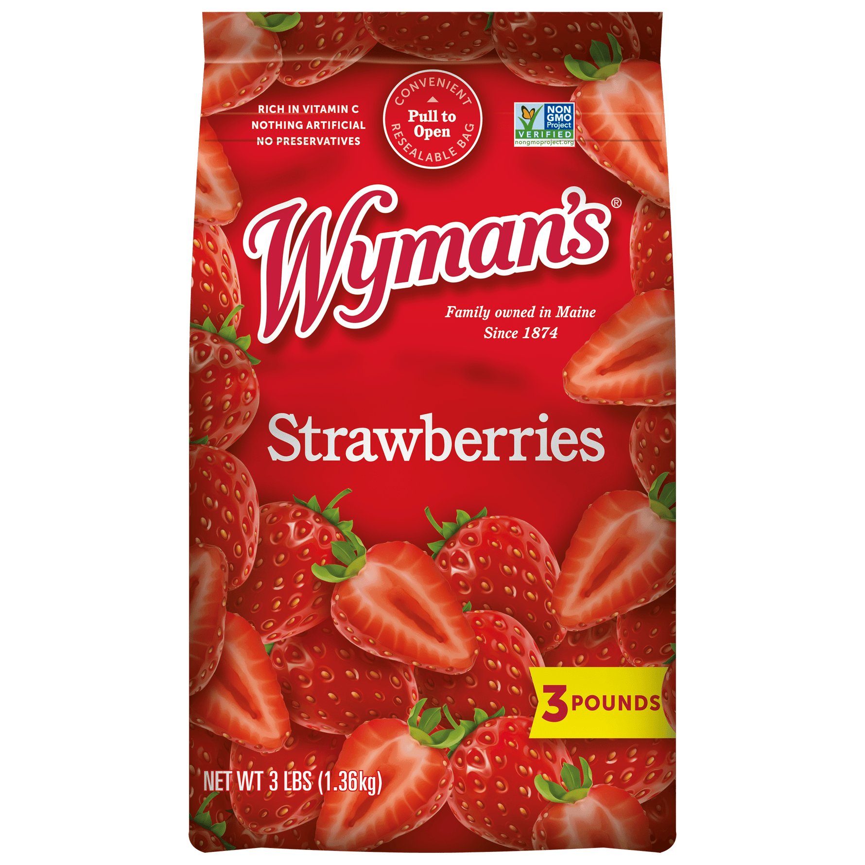 Wymans Frozen Strawberries