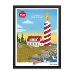 Wymans Merchandise Black Frame 150 Years, This is Wild Poster