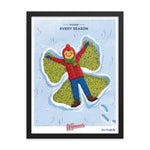 Wymans Merchandise Black Frame In Season, Every Season Poster