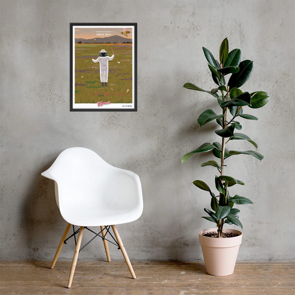 Wymans Merchandise In Concert with Nature Since 1874 Poster
