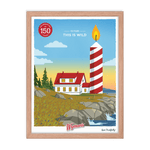 Wymans Merchandise Red Oak Frame 150 Years, This is Wild Poster