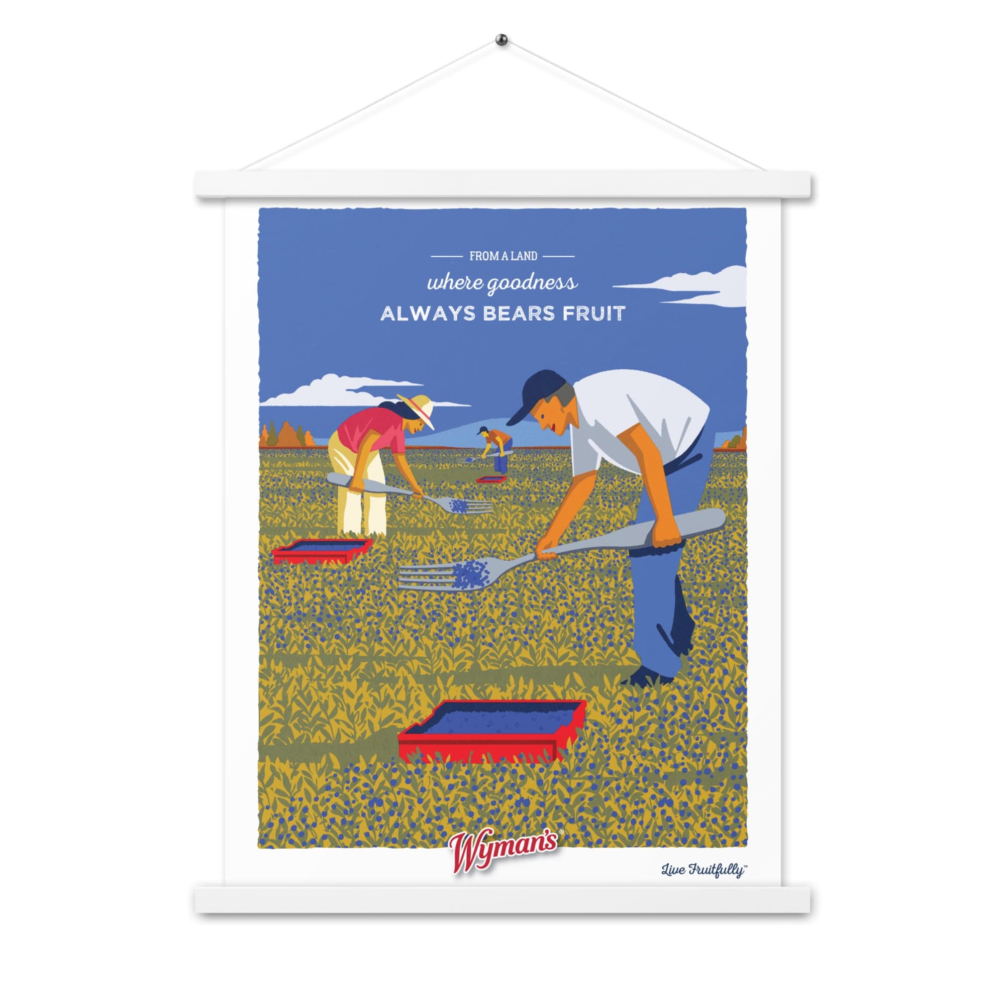 From a Land Where Goodness Always Bears Fruit Poster