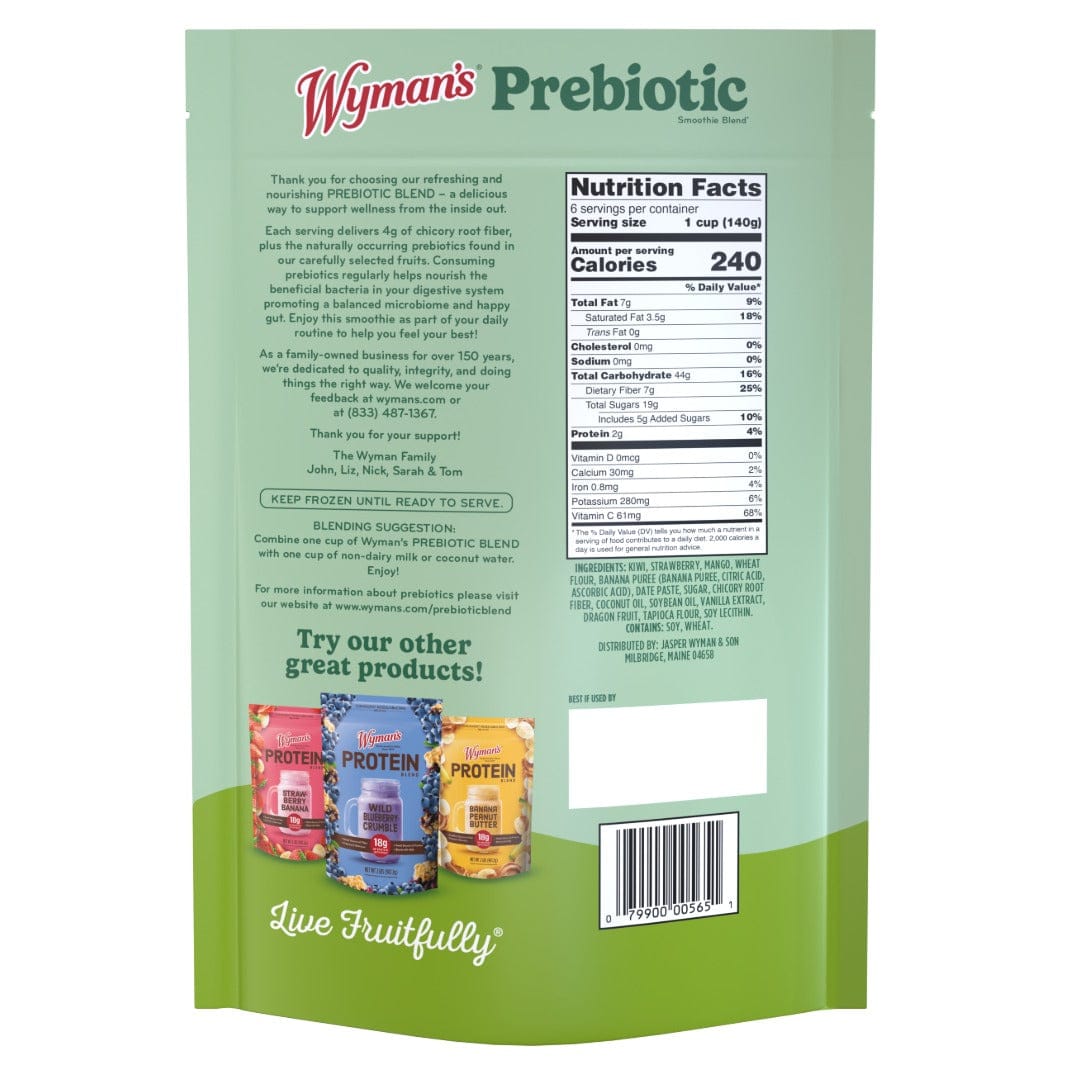 Wymans Prebiotic Blend Prebiotic Blend - Kiwi, Strawberry and Mango