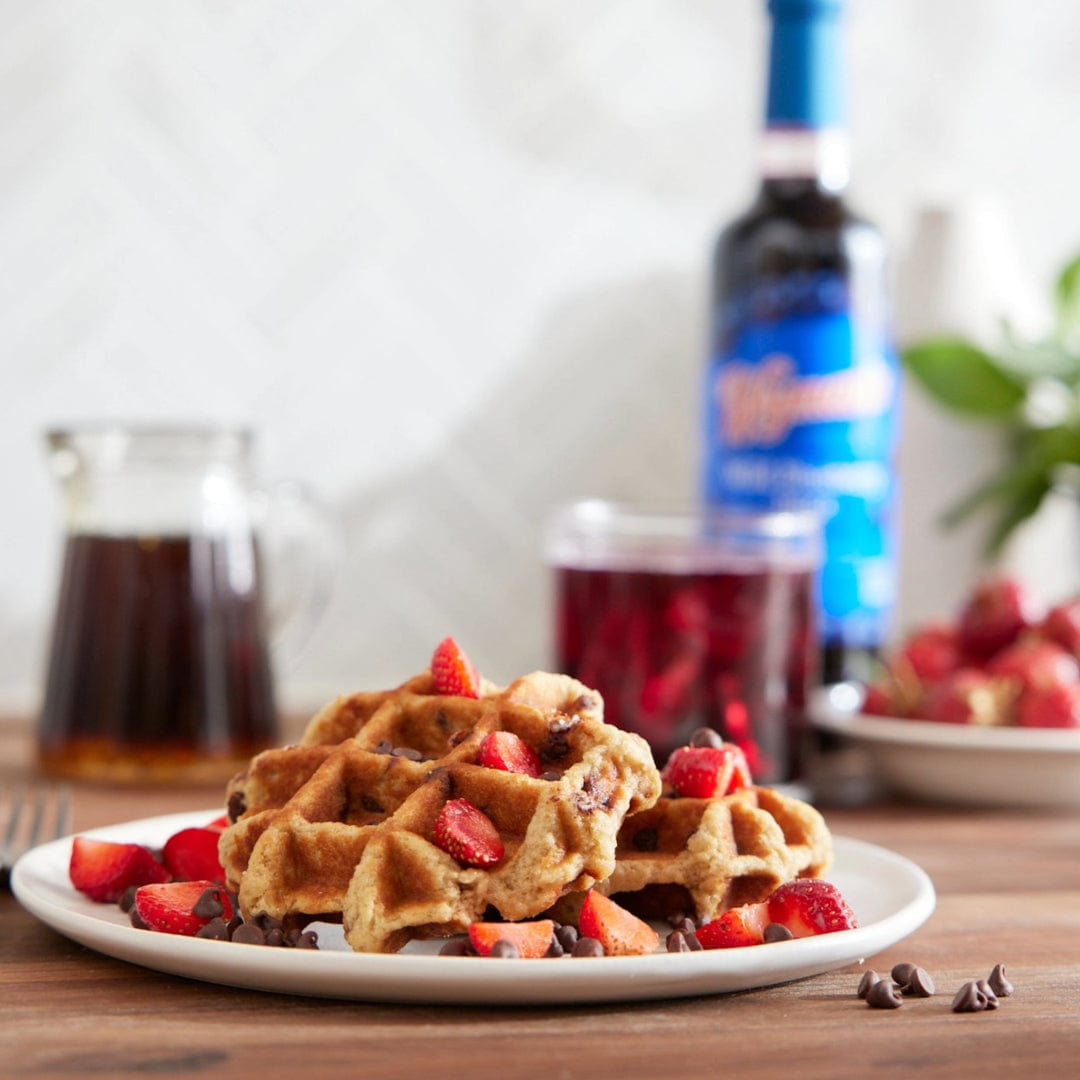Wymans Waffles Wyman's Fruit First Waffles - Chocolate Chip