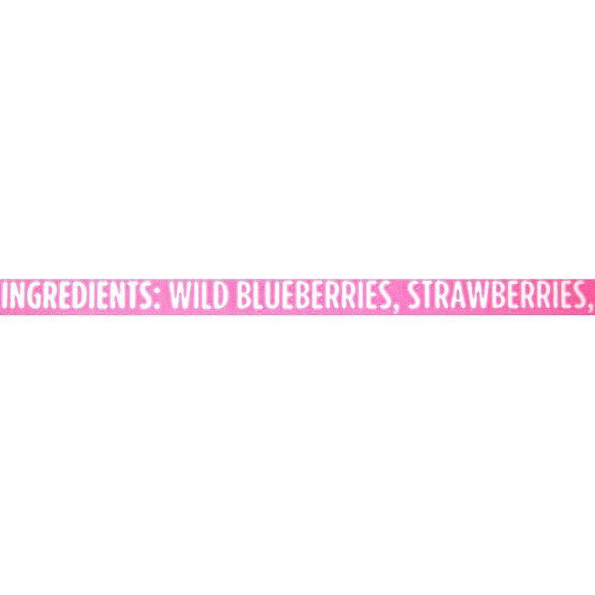 Ingredients: Wild blueberries, strawberries, PSS Banana Berry blend.