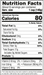 Wyman's Cherries Nutritional Facts
