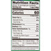A nutrition label for a food product featuring PSS fresh-frozen Cherry Berry & Kale.