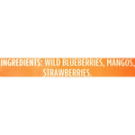 Wild mango berry, frozen fruit blend.