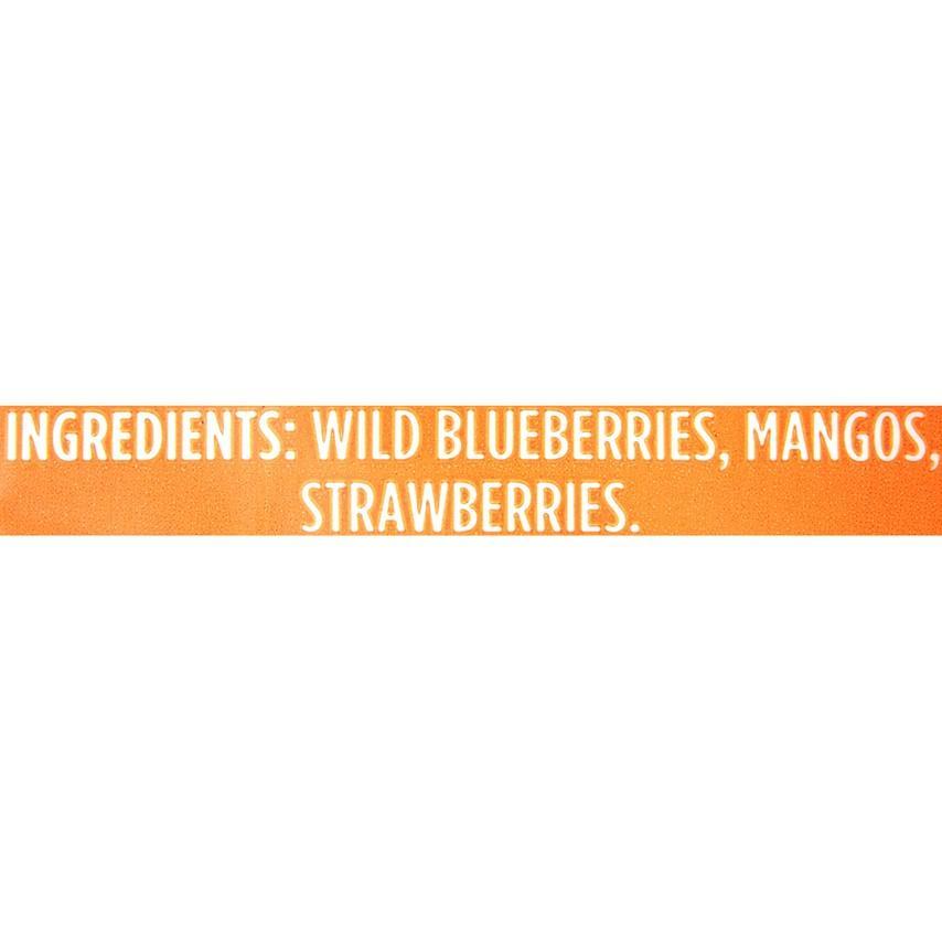Wild mango berry, frozen fruit blend.