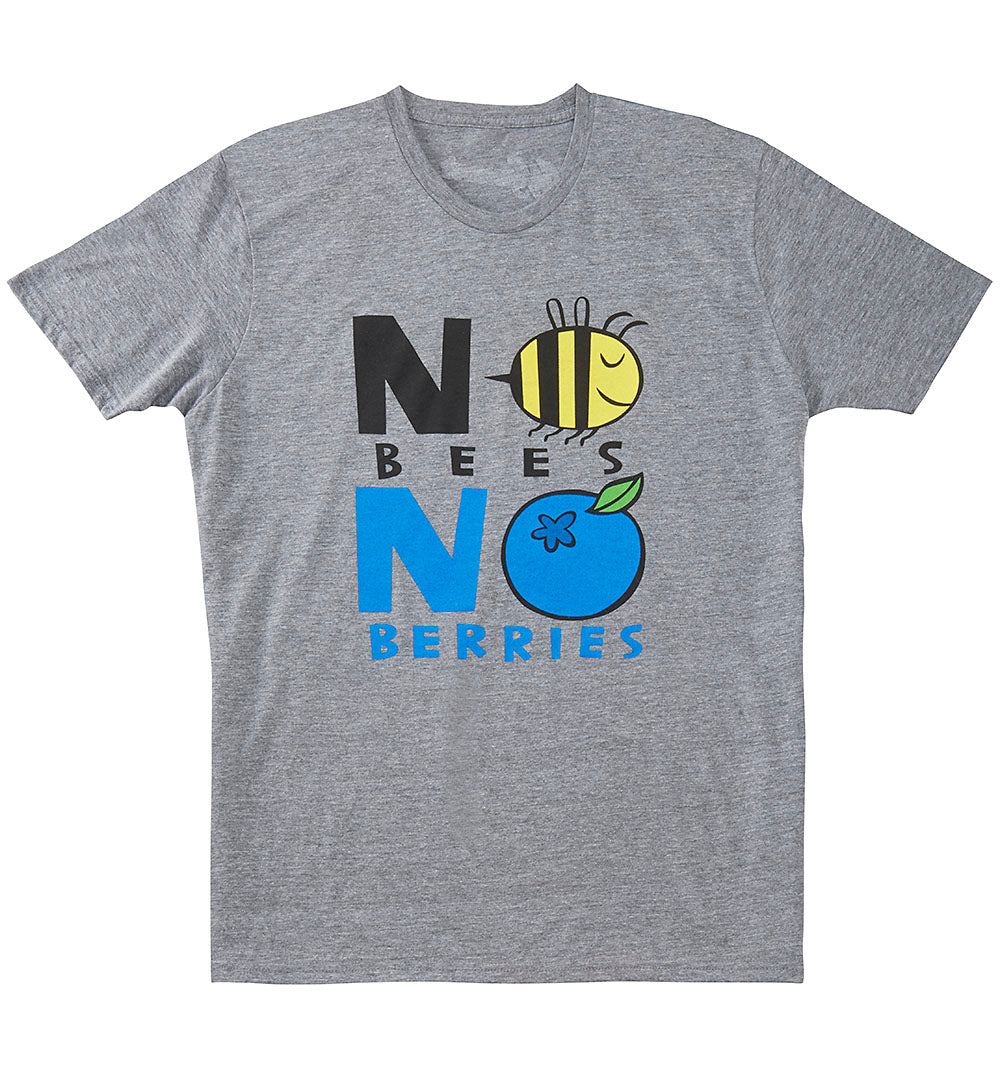 No bees, No wild blueberries t-shirt by Wyman's.