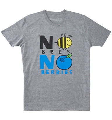 No bees, No wild blueberries t-shirt by Whitney.